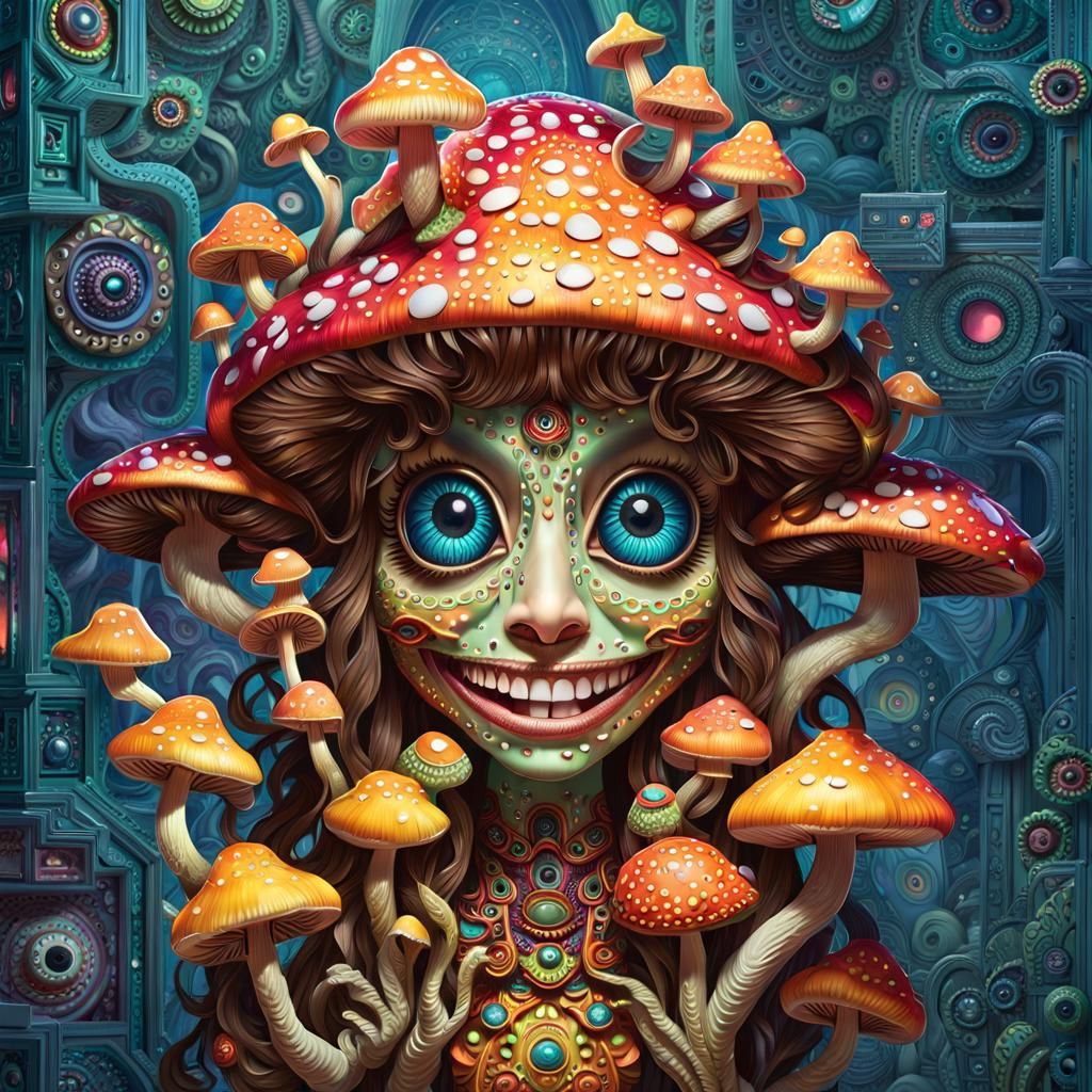 Fungi Girl 12563