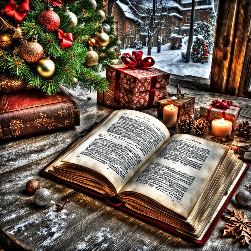 Hyper-Detailed Fashion Photo: The First Pages of Love