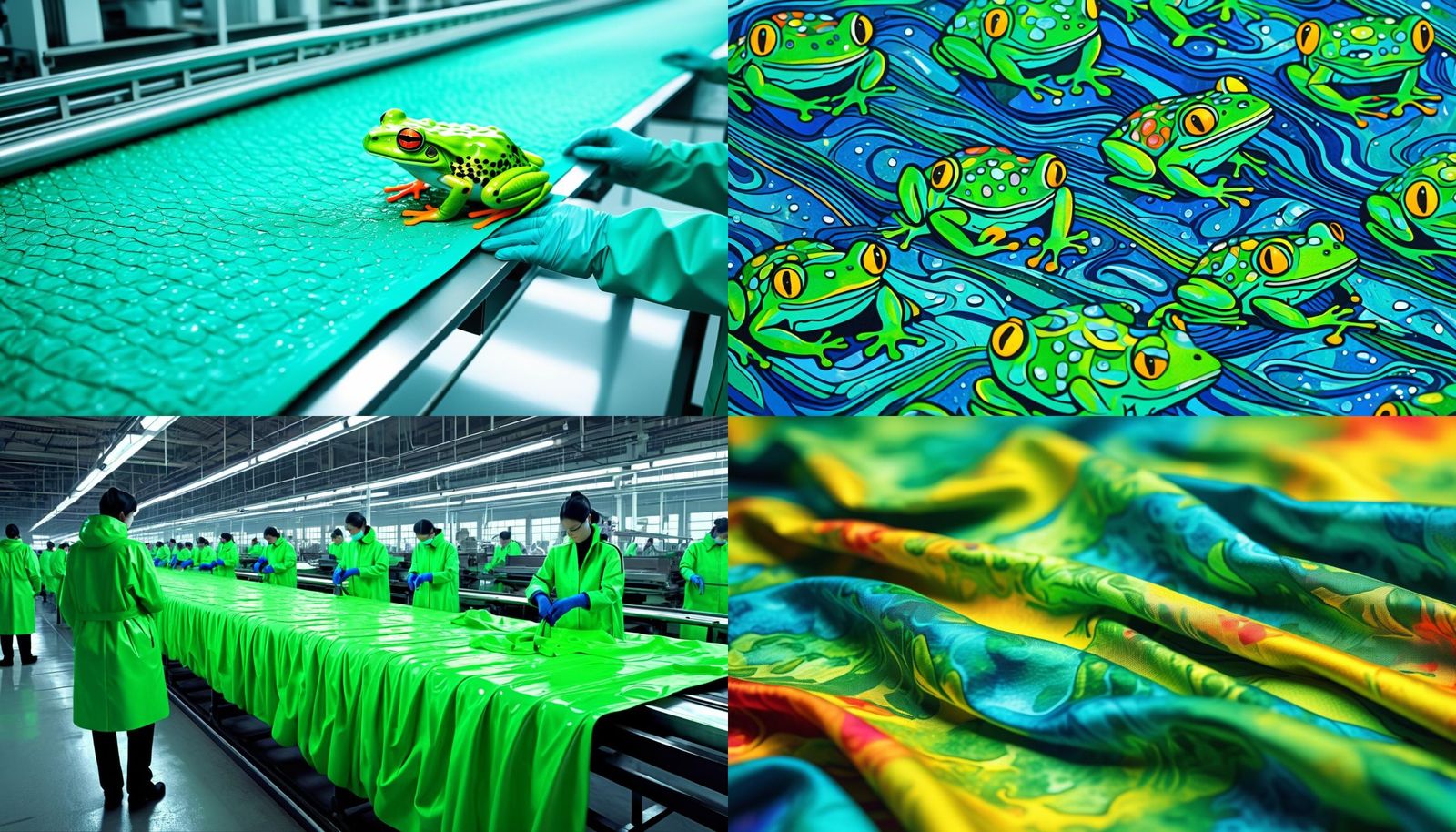 Synthetic Frog Skin: Waterproof Vegan Fabric Production
