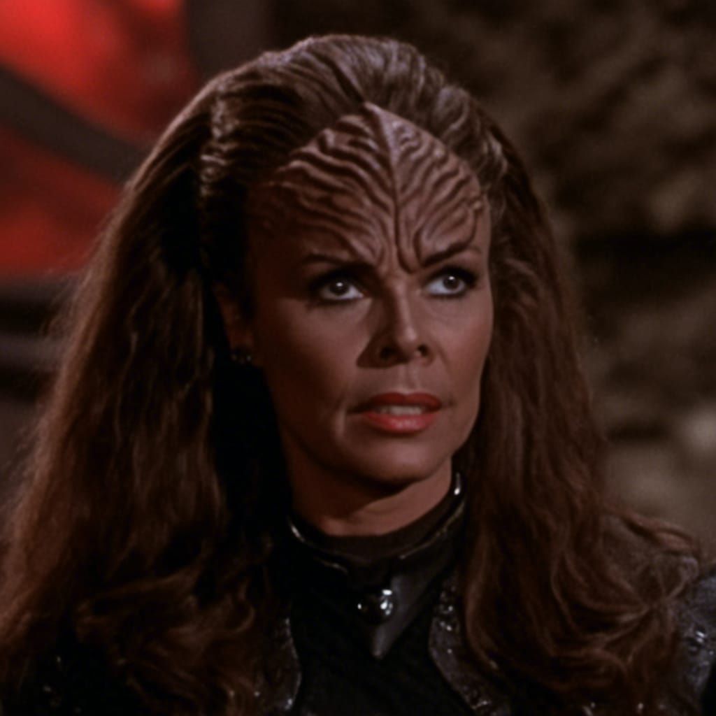Beautiful Young Klingon Woman in High Resolution