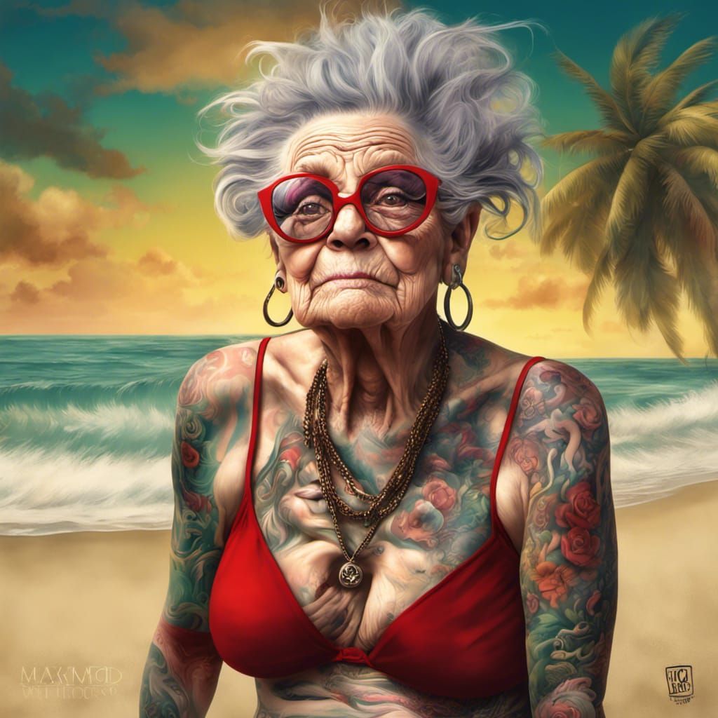 Another crazy grandma 😁