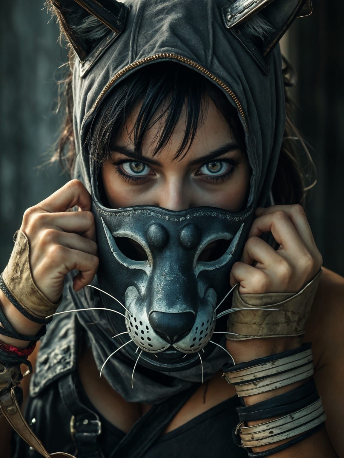 Grunge Goddess Unveils Her Soul in Moody, Cinematic Style