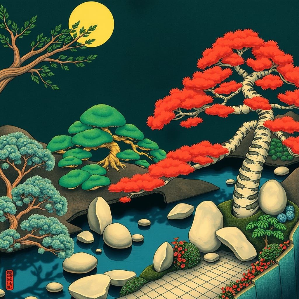 Bonsai Gardens Inspired by Japanese Masters