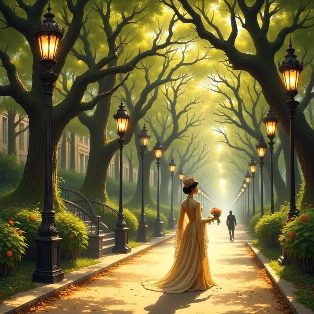 Regal Monarch in Golden Light