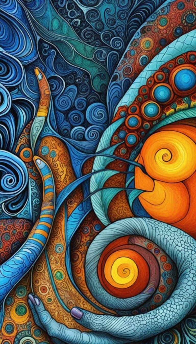 Distorted Hands in a Poorly Drawn Frame