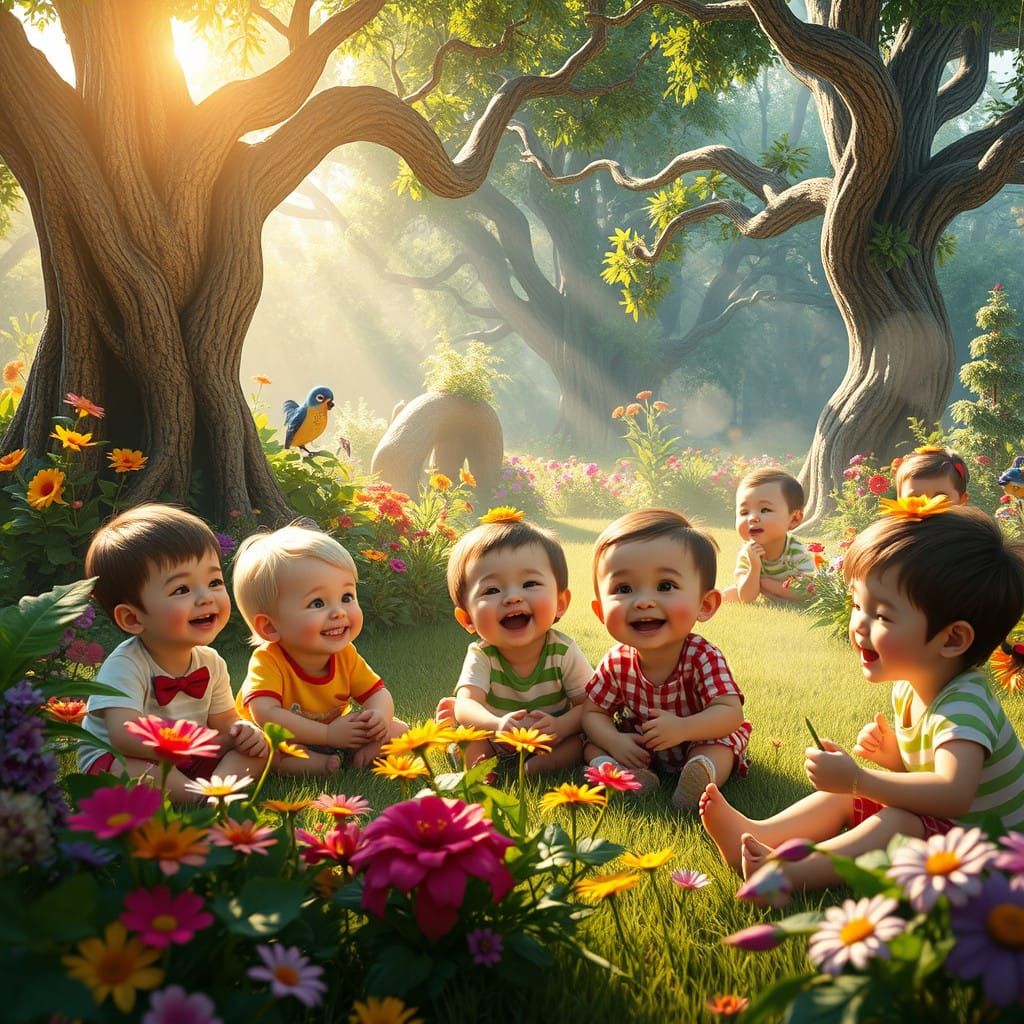 Whimsical Wonderland of Kindergarten Joy