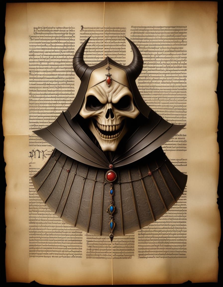 Endless Anthropomorphic Minutiae Sinister Parchment Craft