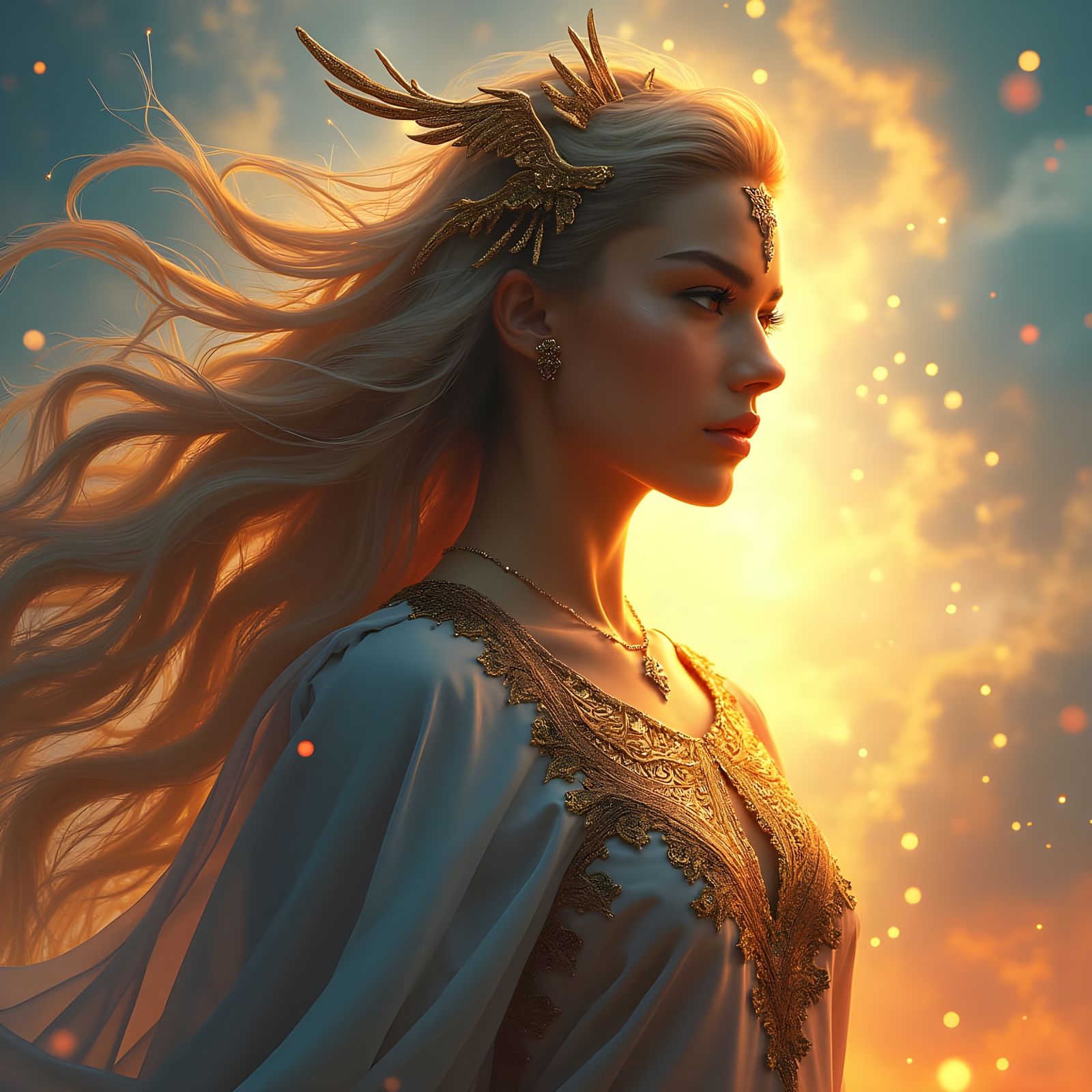 War of Gods: Detailed Concept Art in Color Depth