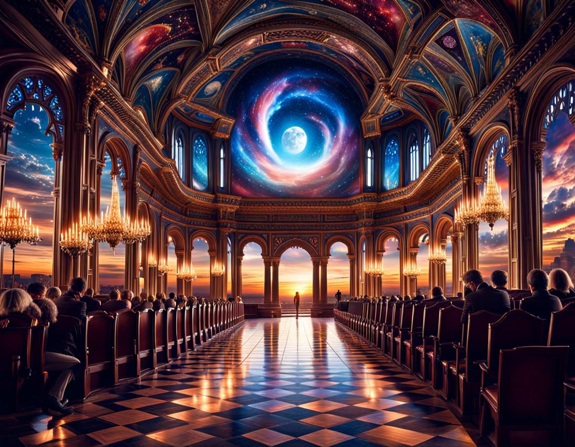 Mystical Openness: A Cinematic Still