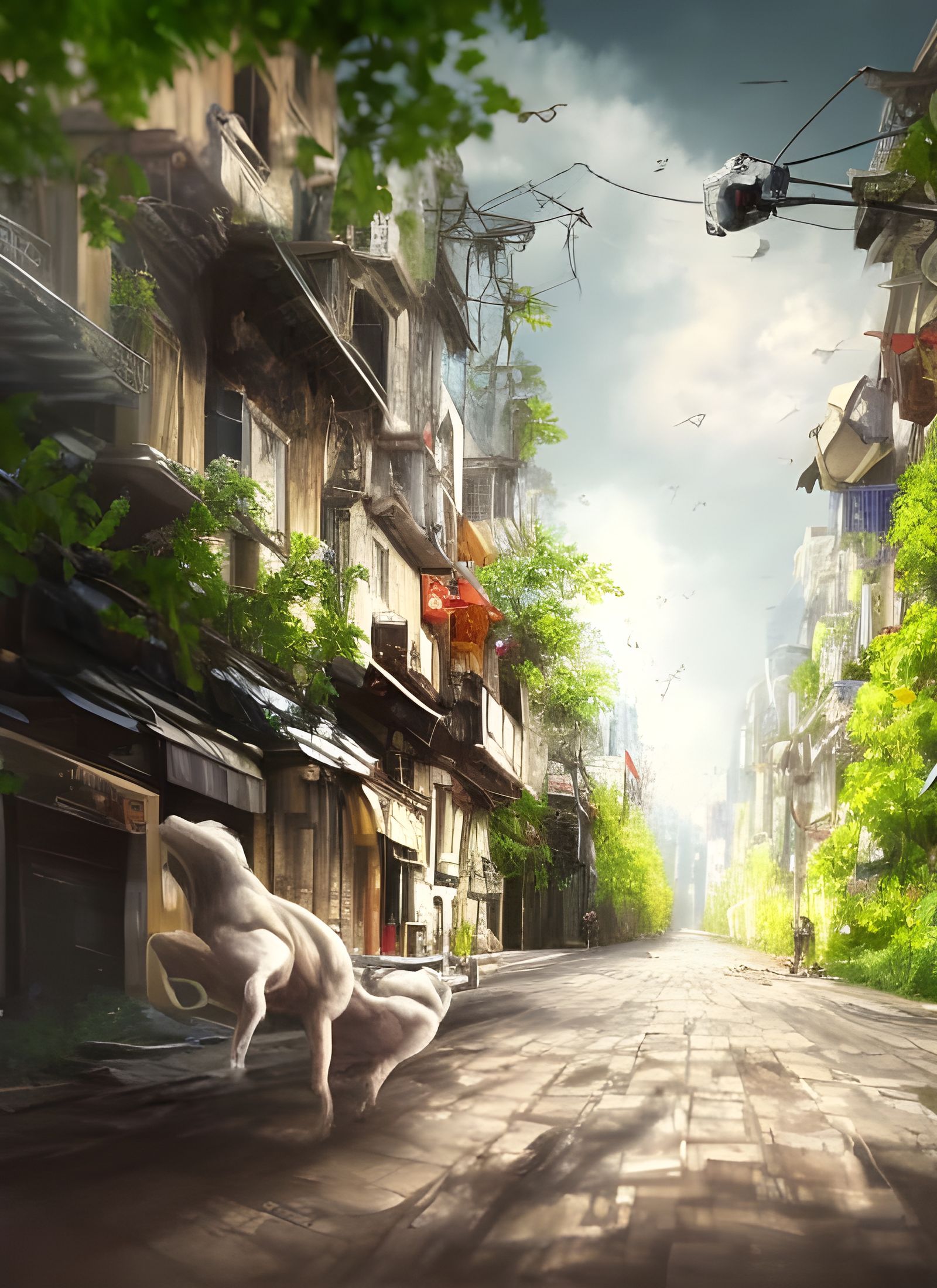 Hyperrealistic Concept Art with Dynamic Lighting