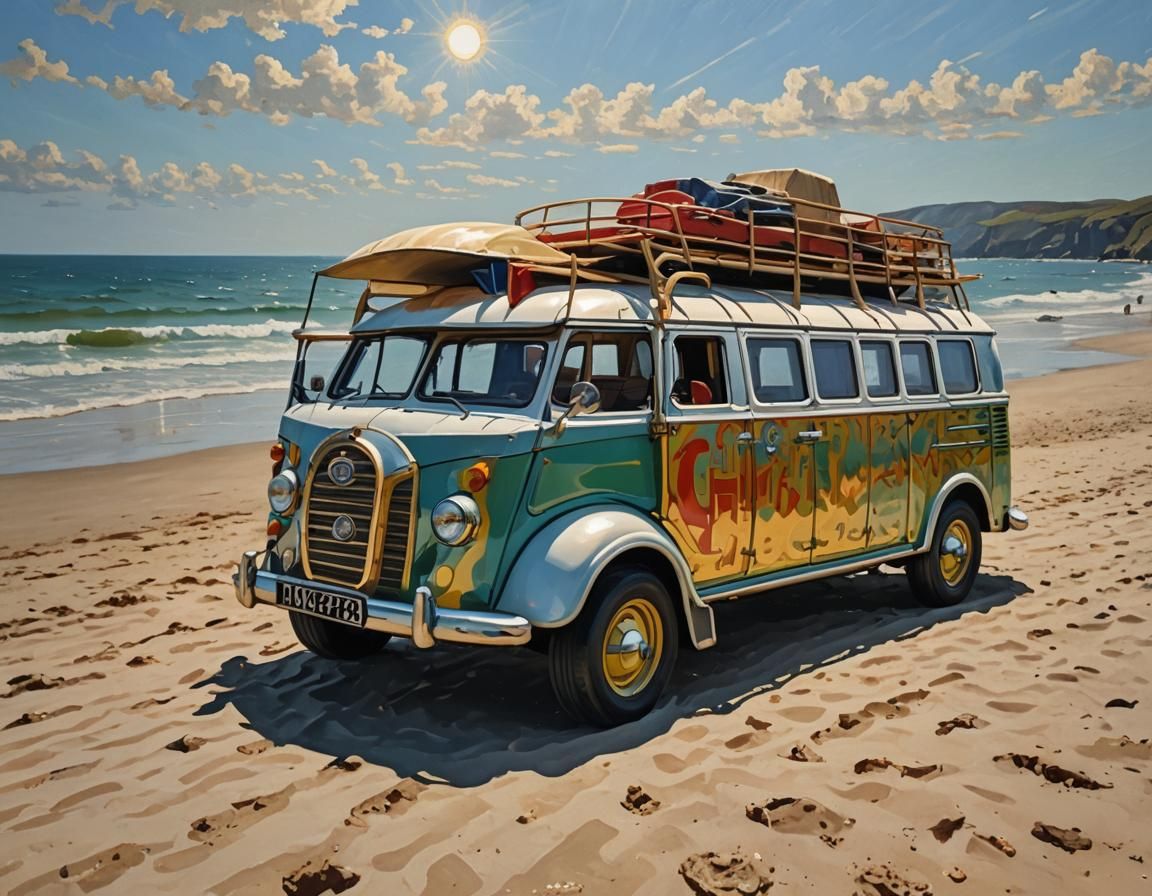 Chitty Chitty Bang Bang Camper Van, Neo-Impressionism