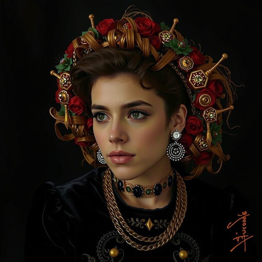 Hyperrealistic 3D Sculpture with Vivid Colors