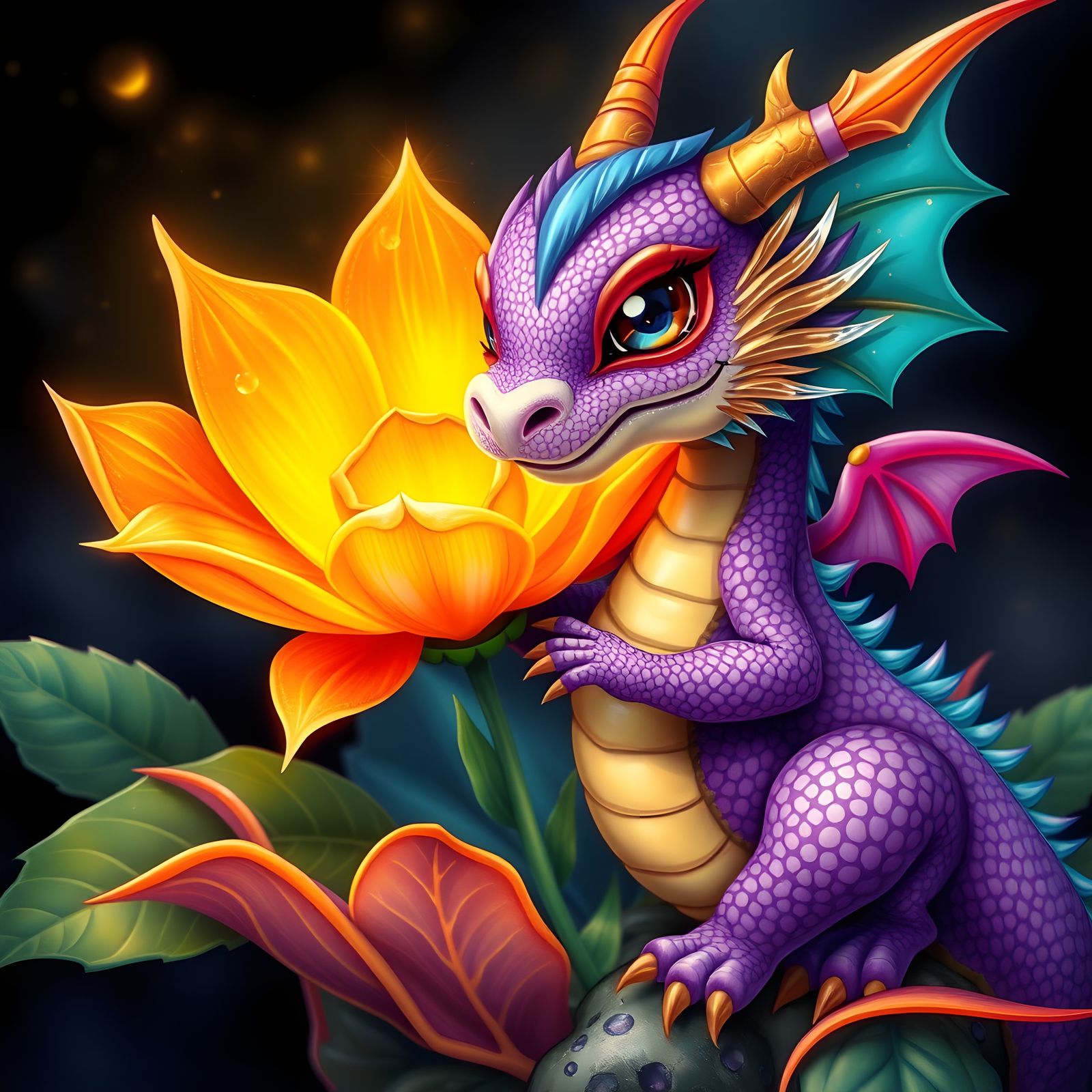 Enchanting Wonderland: A Vibrant Fusion of Magic and Wonder