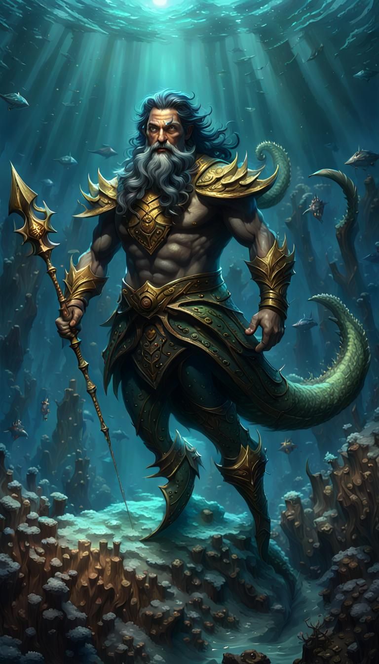 Magic Triton Prince of the Deep Sea