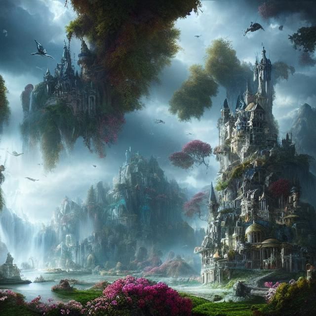 Epic Wonderland: A Maximalist Digital Masterpiece