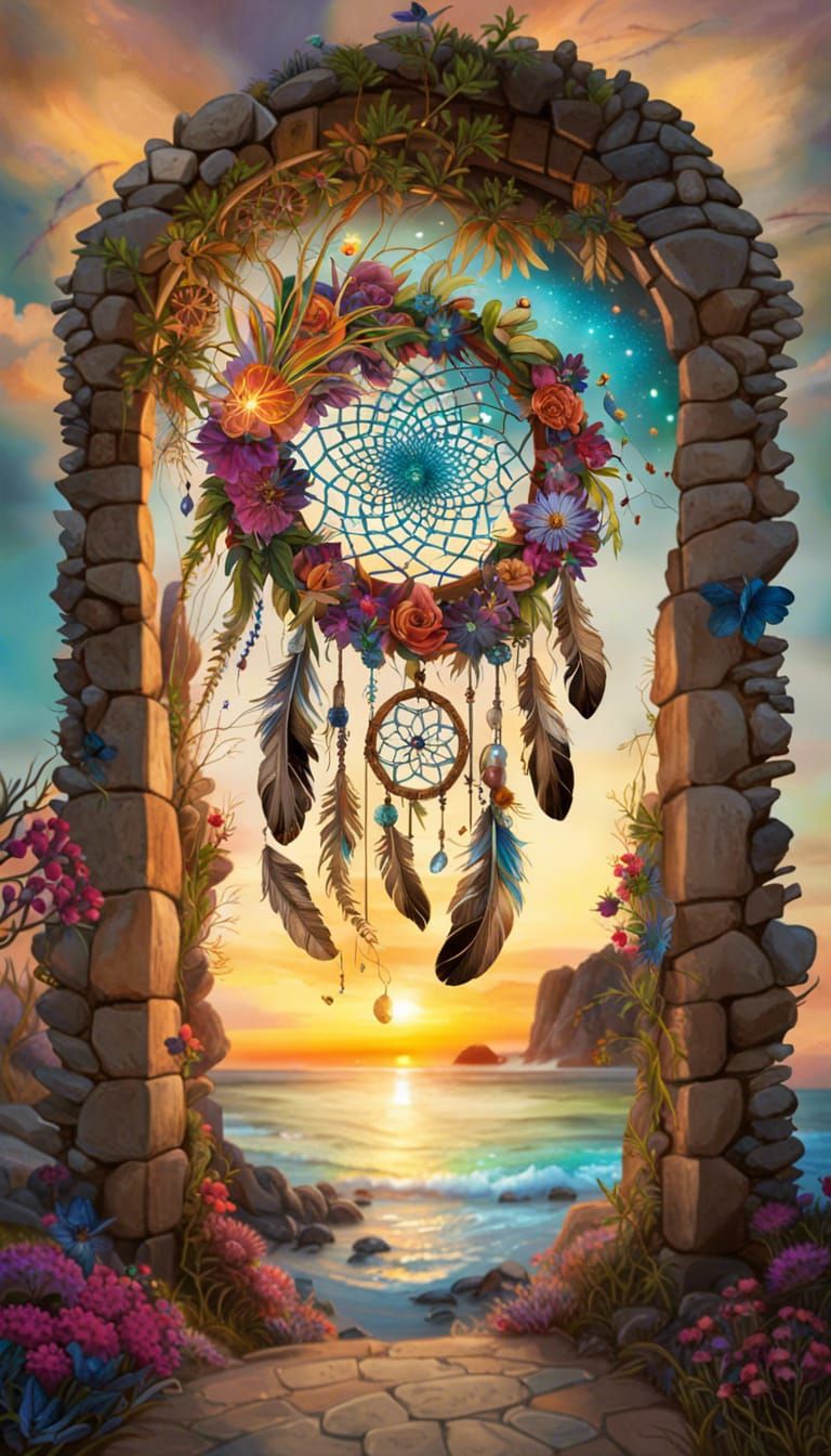 "Pass through so you may catch your dream..."