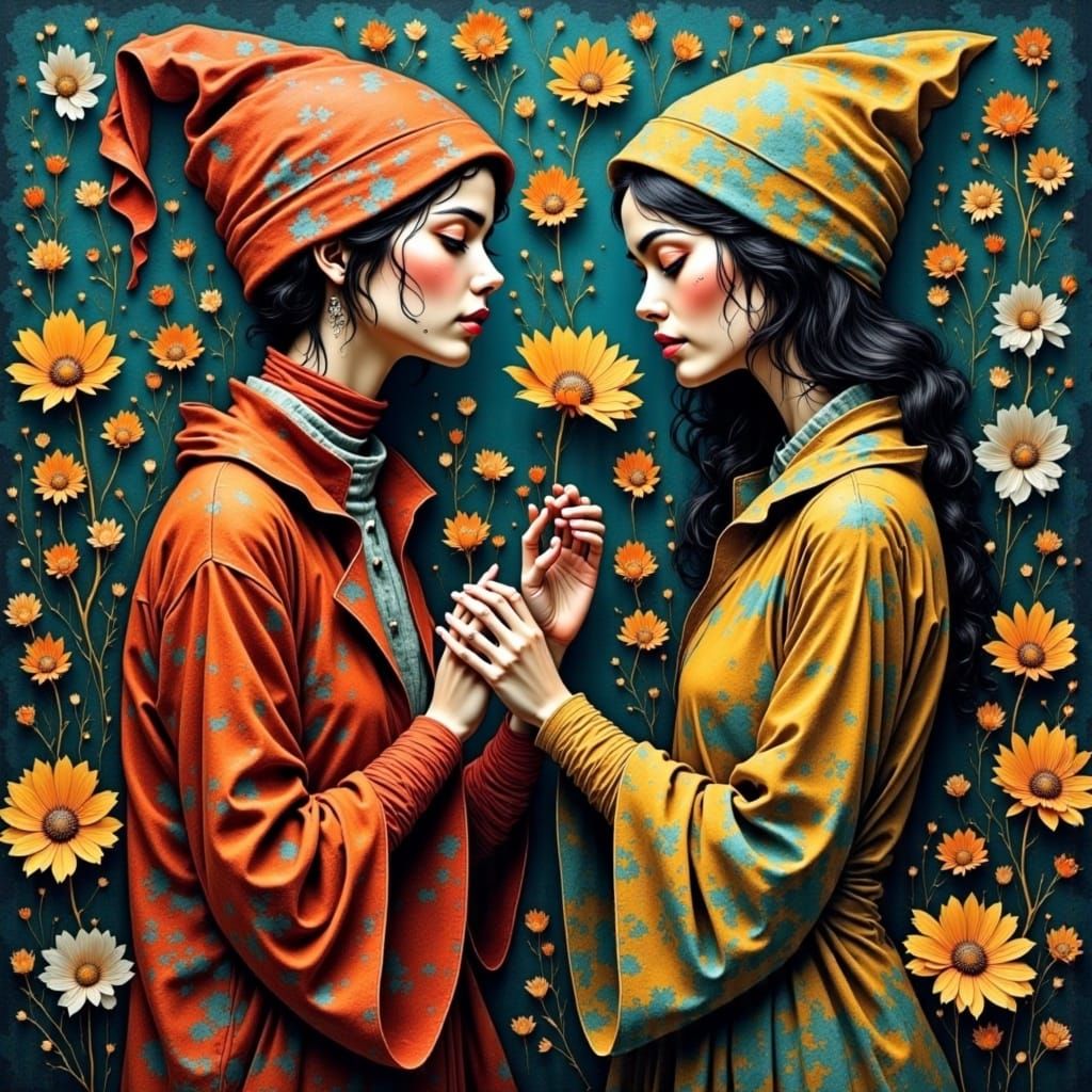 Love Overgrown in a Melancholic Cyberpunk Landscape