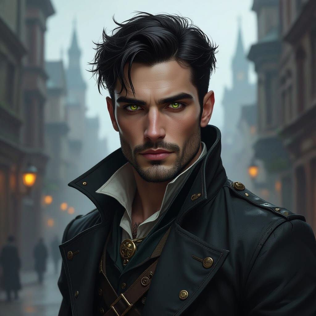 Dishonored Style Rogue in Victorian Streets