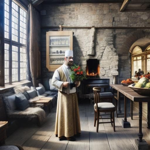 AI Generated Image of a Turkey