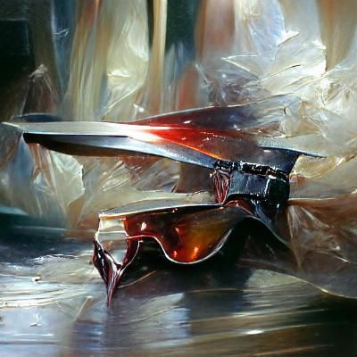 Blade: An Oil Painting in Classical Style