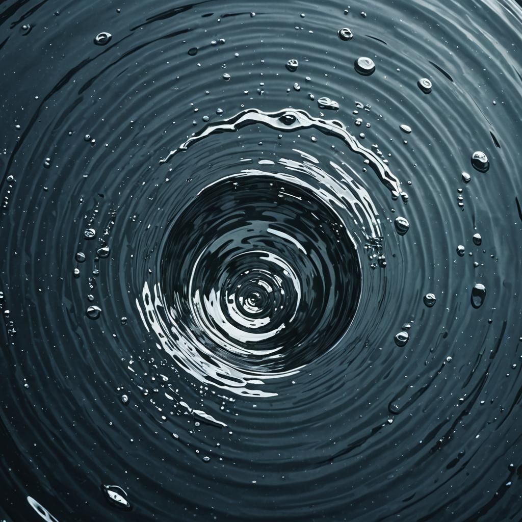 Abstract AI Image of Water