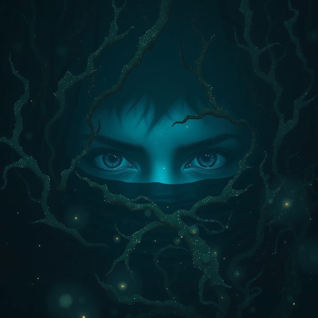 Mysterious Bioluminescent Eyes Emerge from Dark Waters