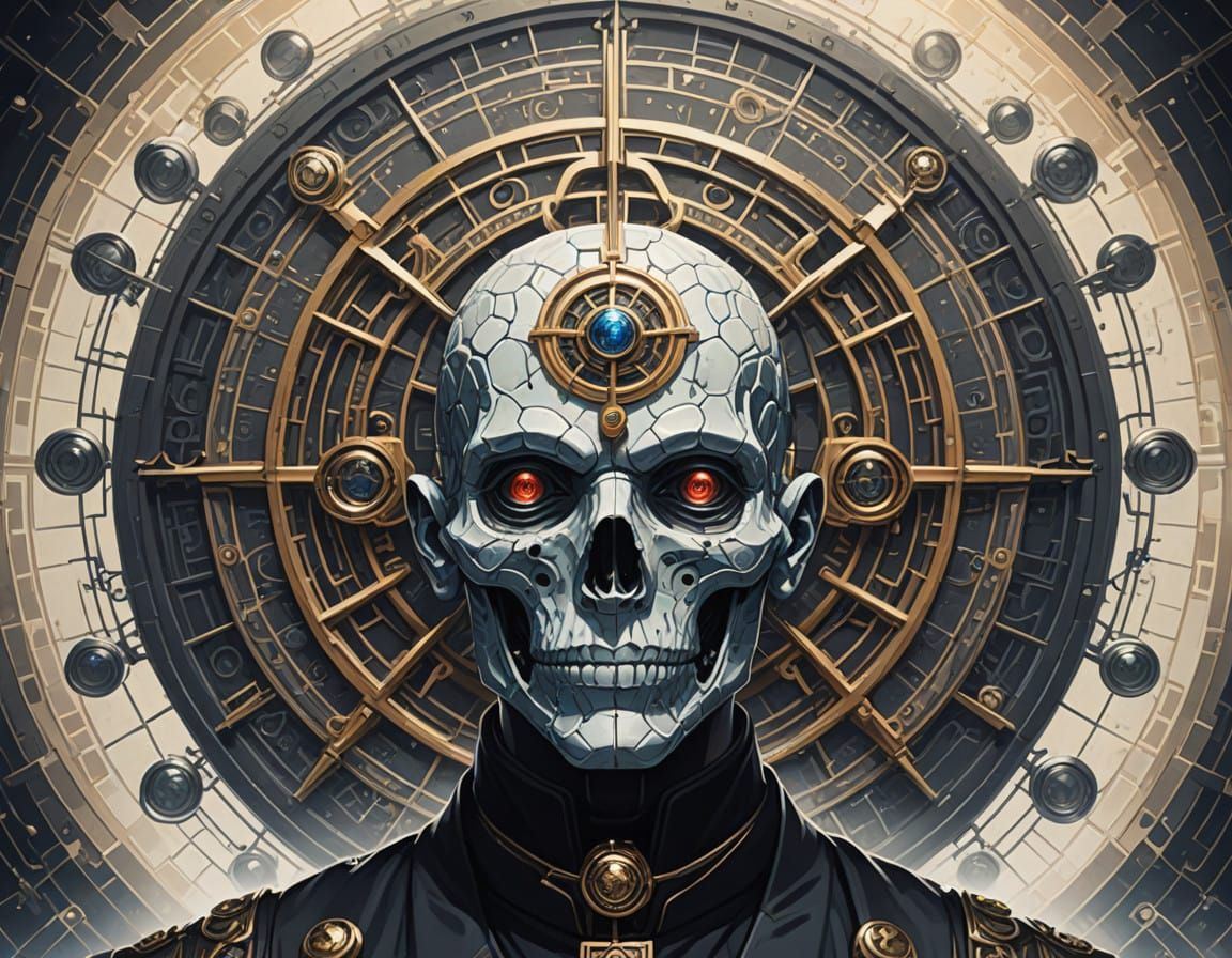 Surreal Dreamscape in a Cyberpunk Aesthetic