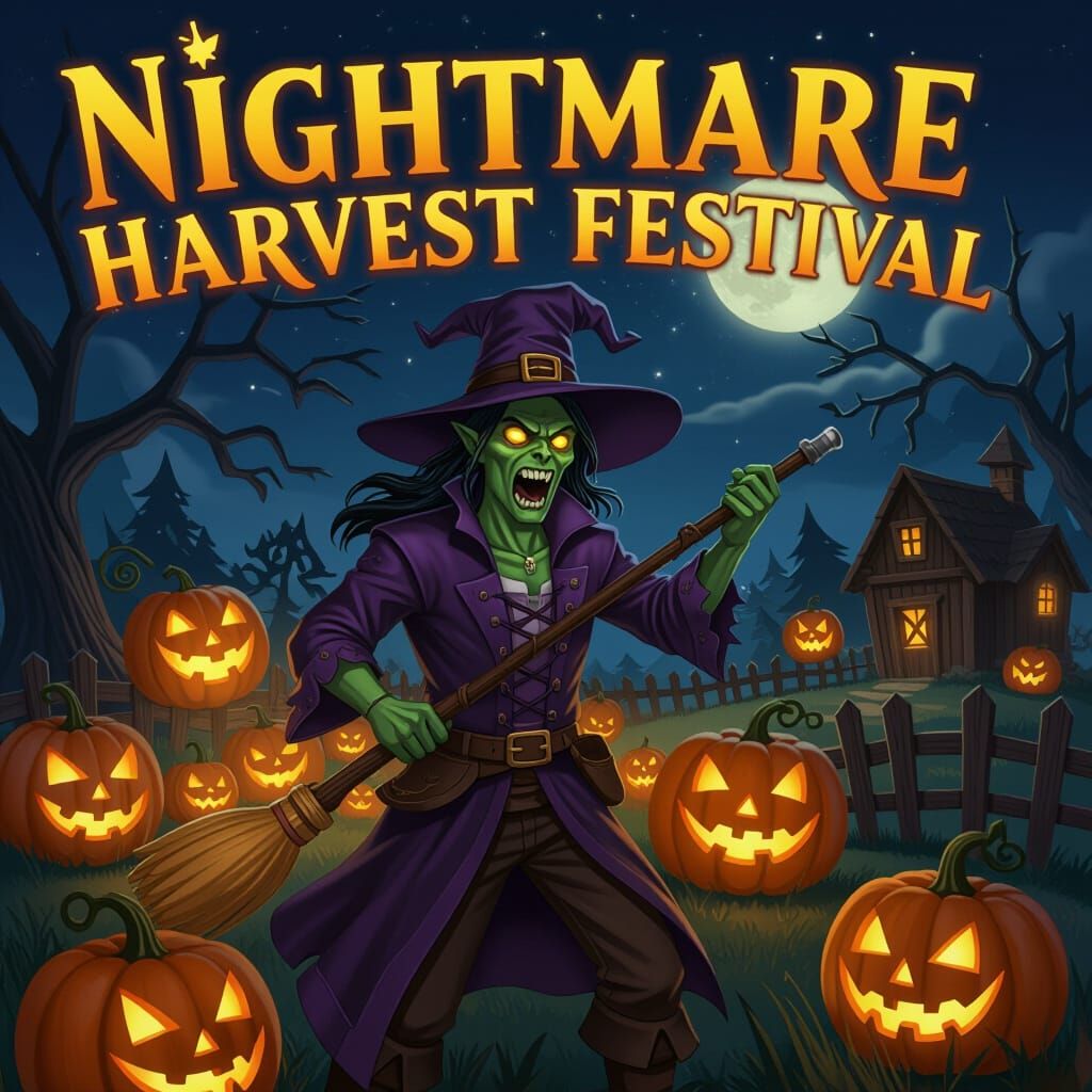 Nightmare Harvest Festival Scene