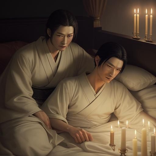 Sinister Intimacy: Young Emperor by Greg Rutkowski