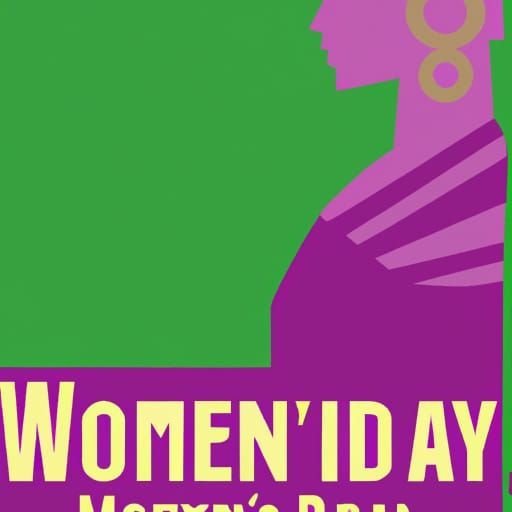 International Women's Day Silk Screen Poster Art