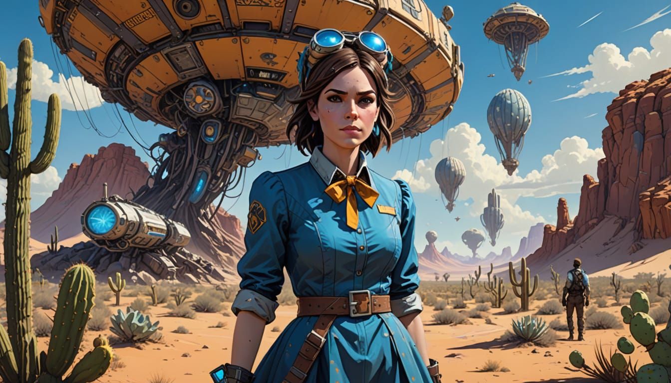 Blue Goddess Unlocks Chaos in Vibrant Borderlands-Inspired D...