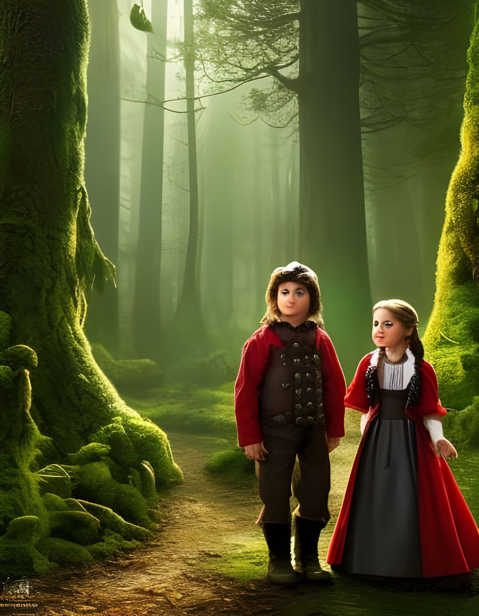 hansel and gretel in the enchanted forest