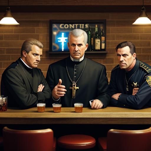 Priest, Sheriff, and Psychologist Walk Into a Bar