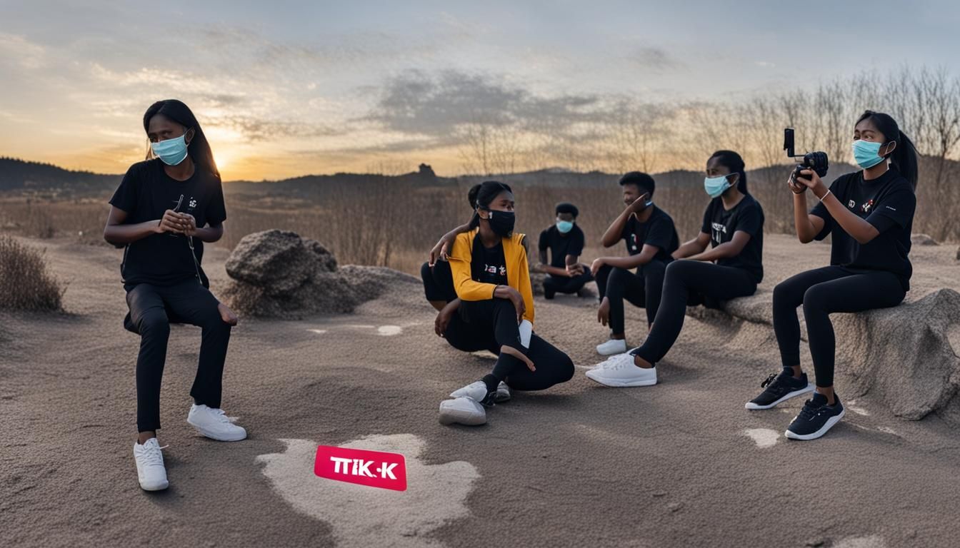 Viral Tik-Tok video, photography