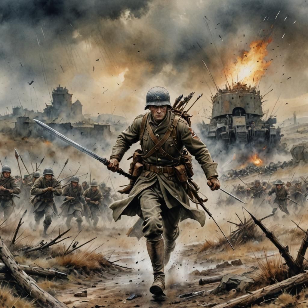 Mad Jack Churchill, The soldier who fought in World War II with a sword and a bow.