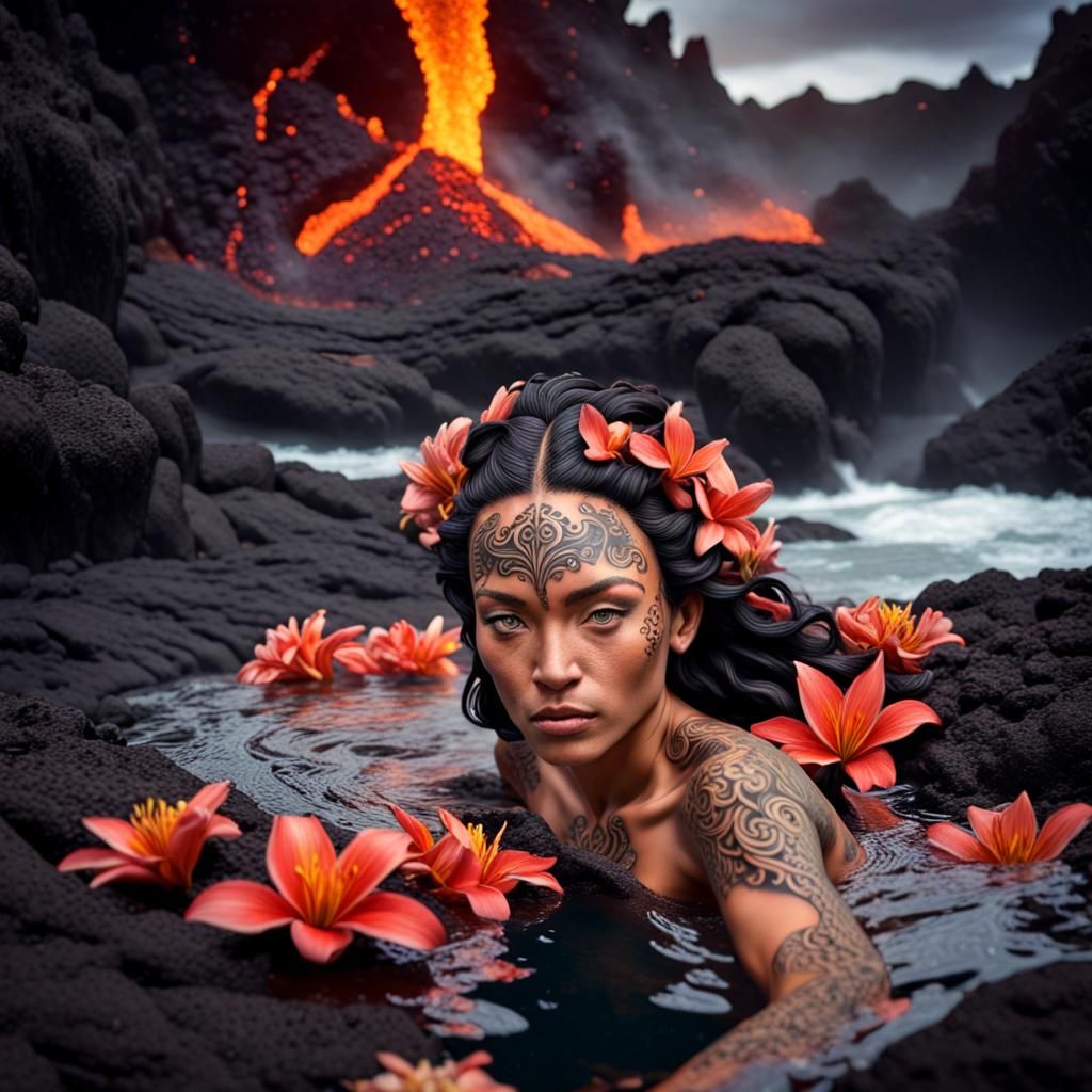 Pele Hawaiian Goddess