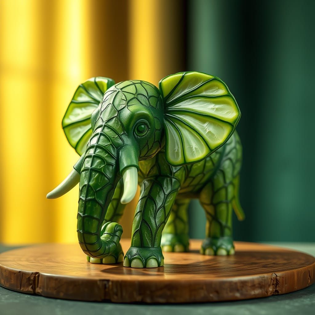 Un éléphant  coccombre