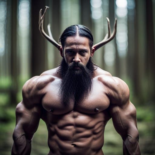 Wendigo flexing his muscles