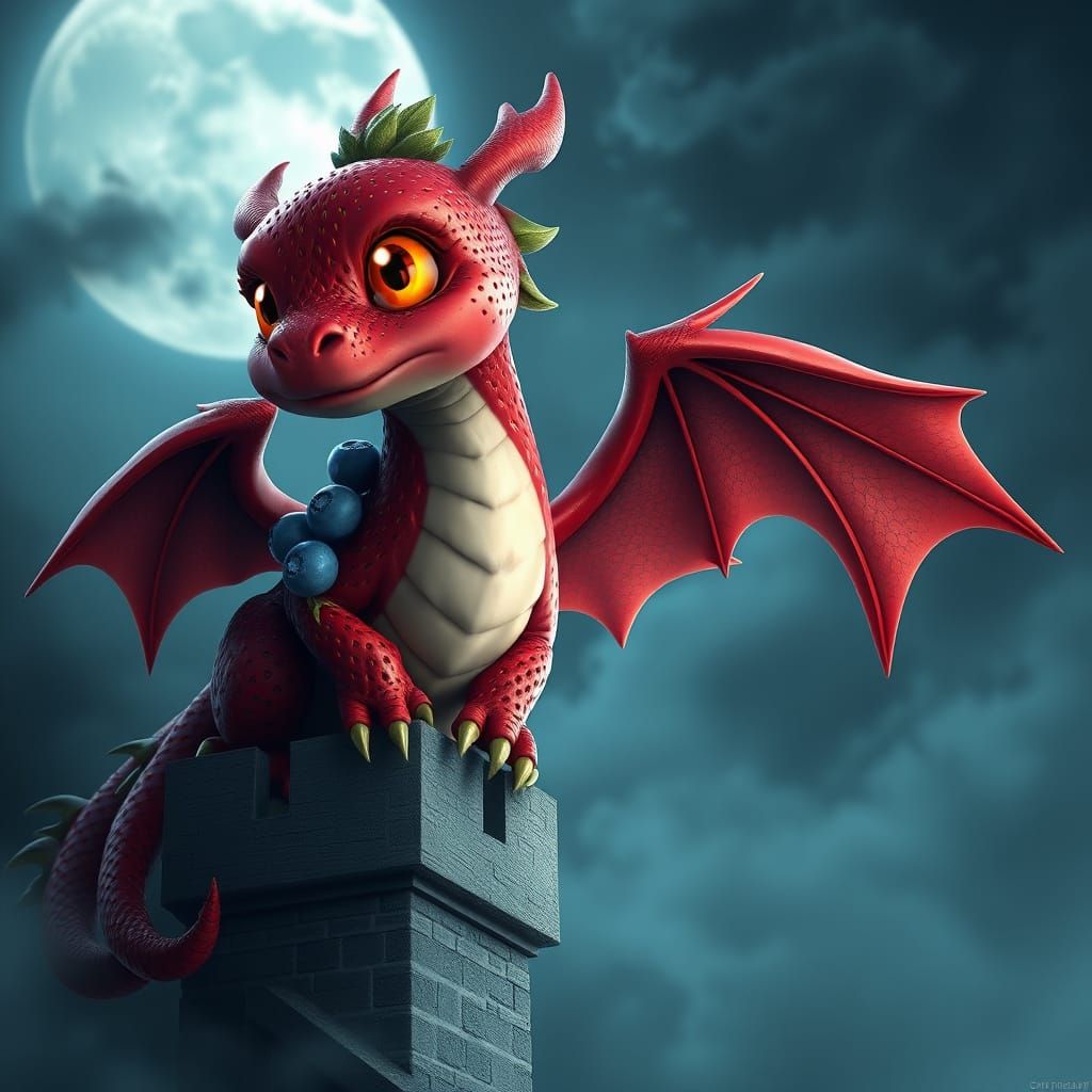 strawberry dragon