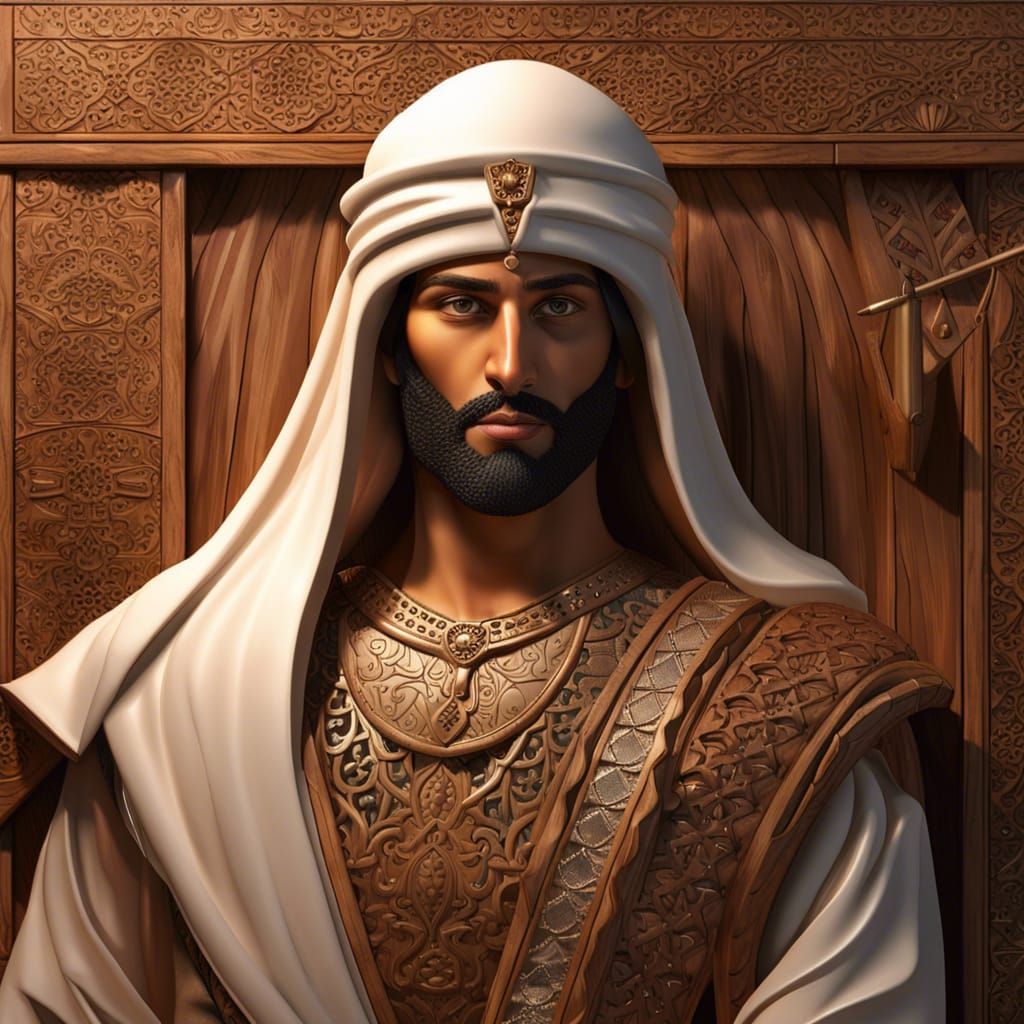 an arabian prince warrior