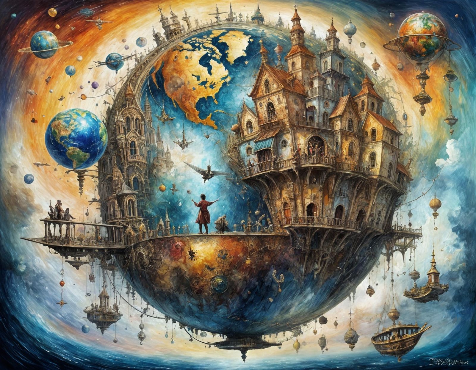 Understand the mechanisms of the World with its dysfunctions and parallel worlds