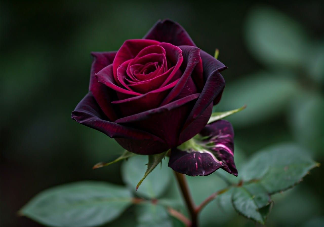 Black Roses Bloom