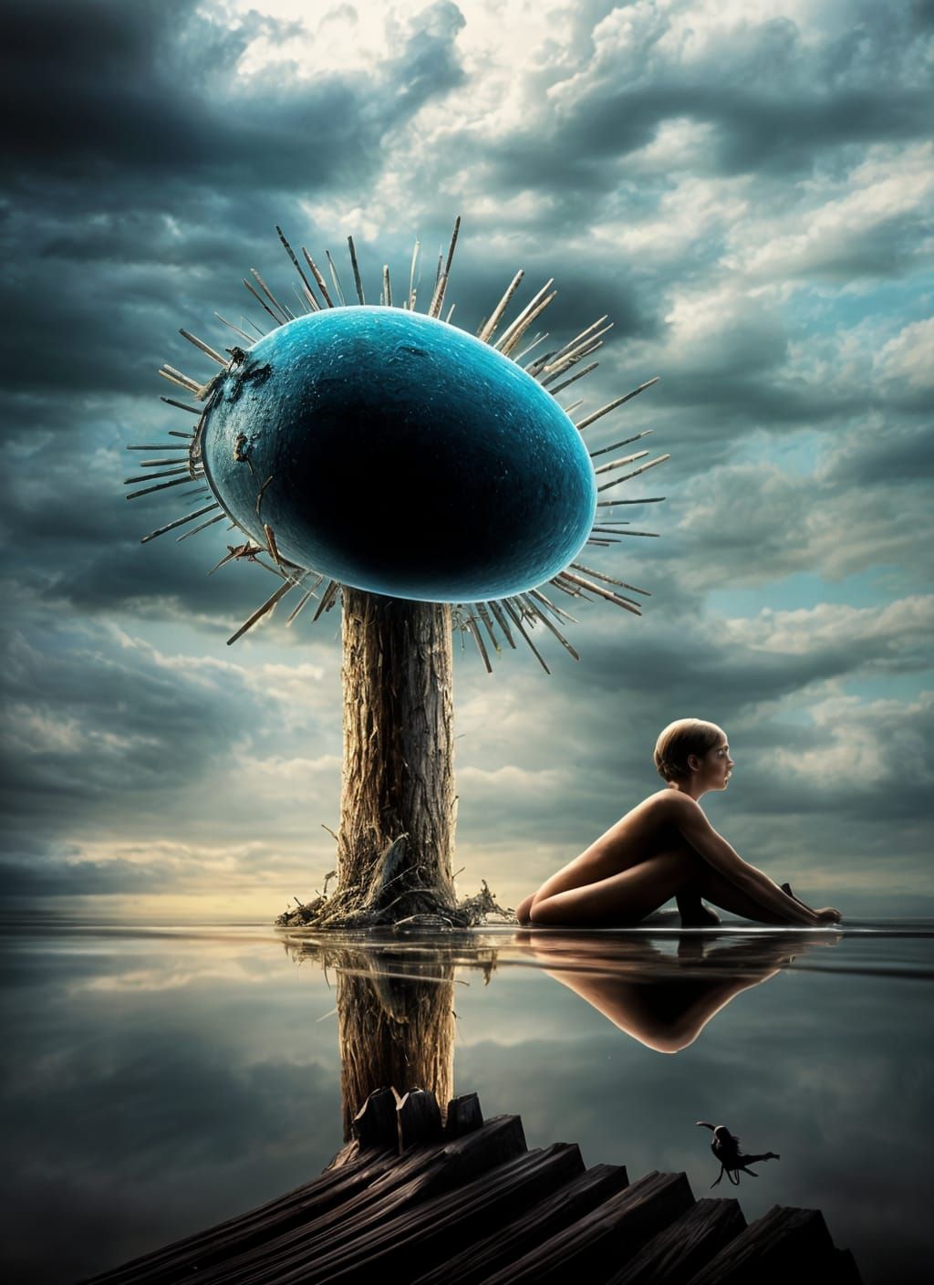 Transcendental Art in Dynamic Layered Photography