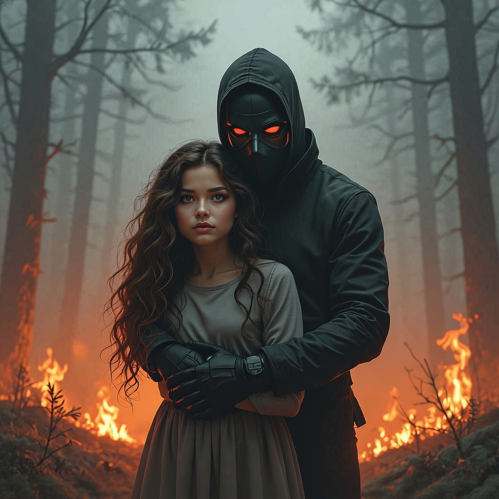Passionate Encounter in Burning Forest