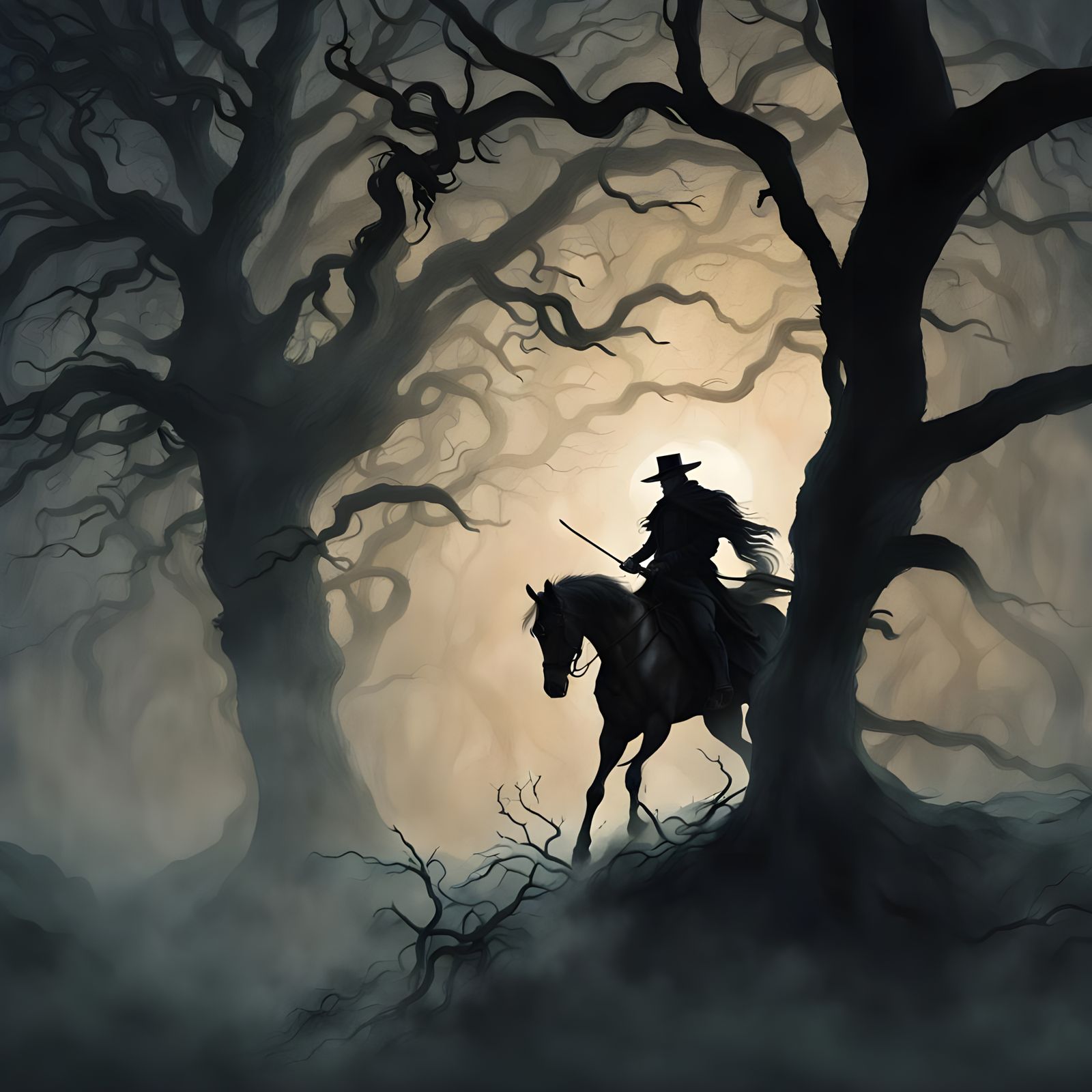 Creepy Misty Magic in Sleepy Hollow