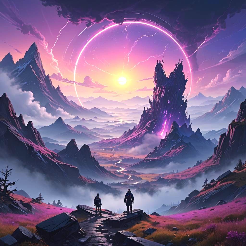 Fantastical Portal to Another Universe