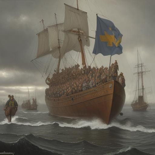 Civil Disobedience: An Oil Painting in Gurney Style