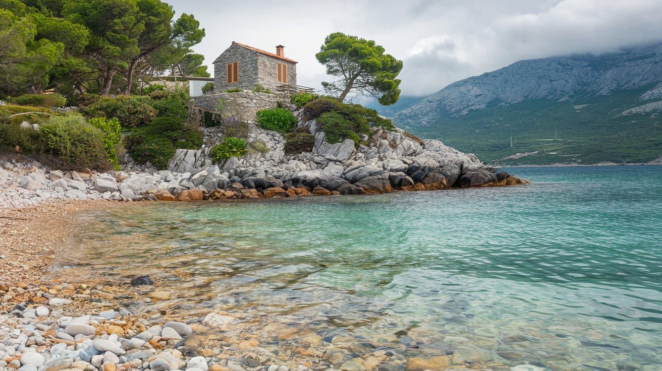 Coastal Retreat Amidst Turquoise Waters