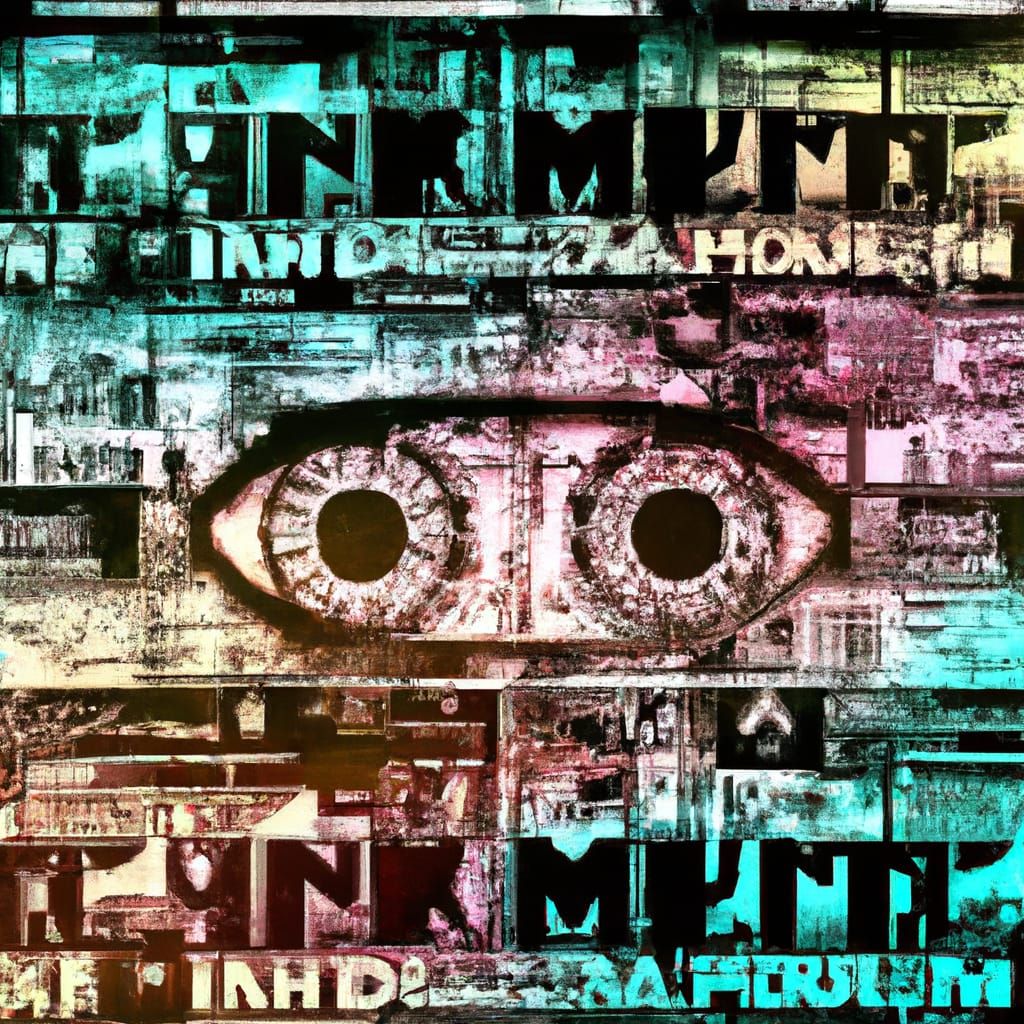 Mind's Eye: Cyberpunk Graffiti in Digital Art