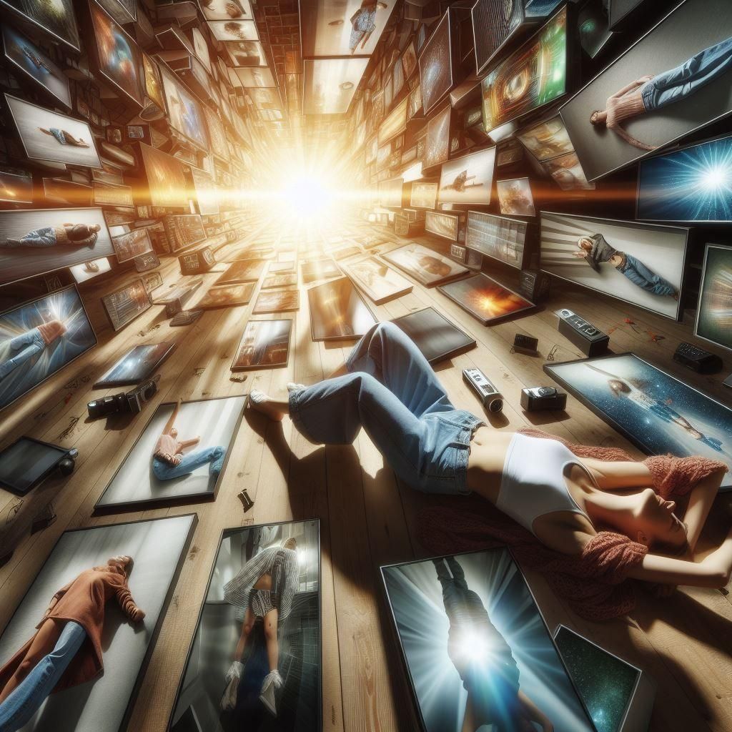 Lone Tree Under a Stormy Sky